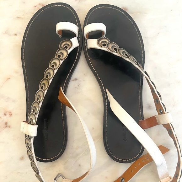 Isabel Marant Ermony Sandal White - Picture 1 of 6